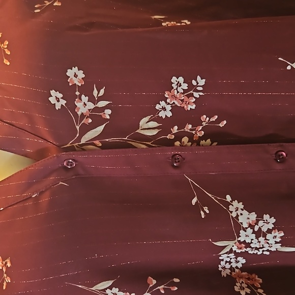 EUC Candie's Floral Blouse - Size Juniors XL - Picture 2 of 4